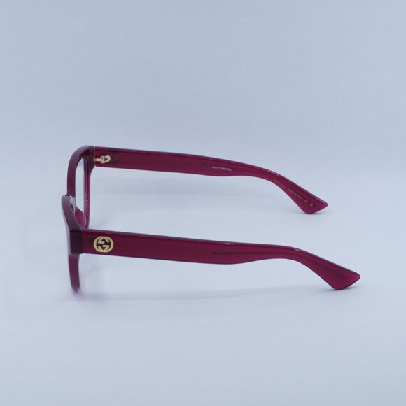 🕶️ New Gucci GG1581O 003 Eyeglasses - Fuchsia Frame - Picture 8 of 10